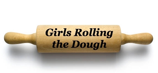 Girls Rolling The Dough